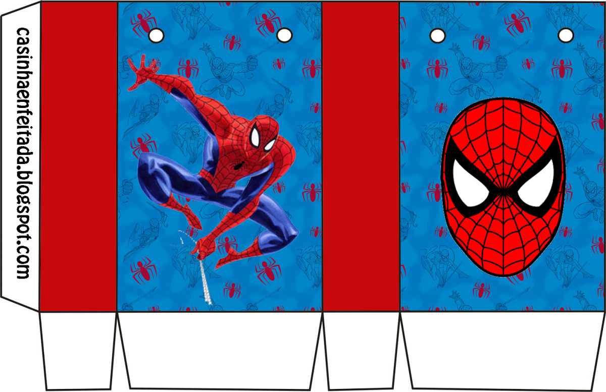 Приглашение в стиле человека паука