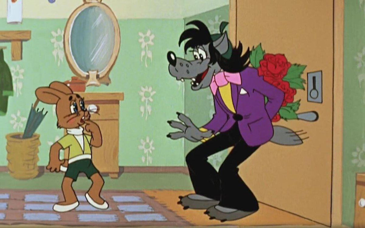 Волк и заяц из ну погоди