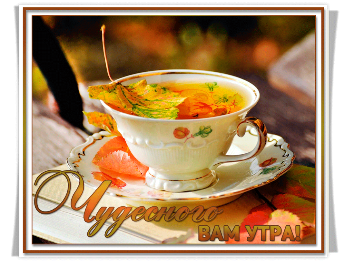 Доброе субботнее осеннее утро