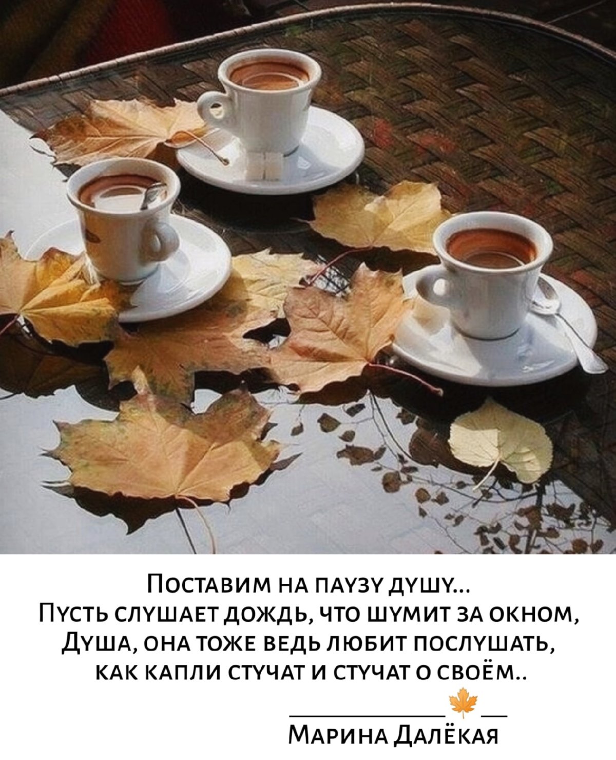 С добрым осенним утром