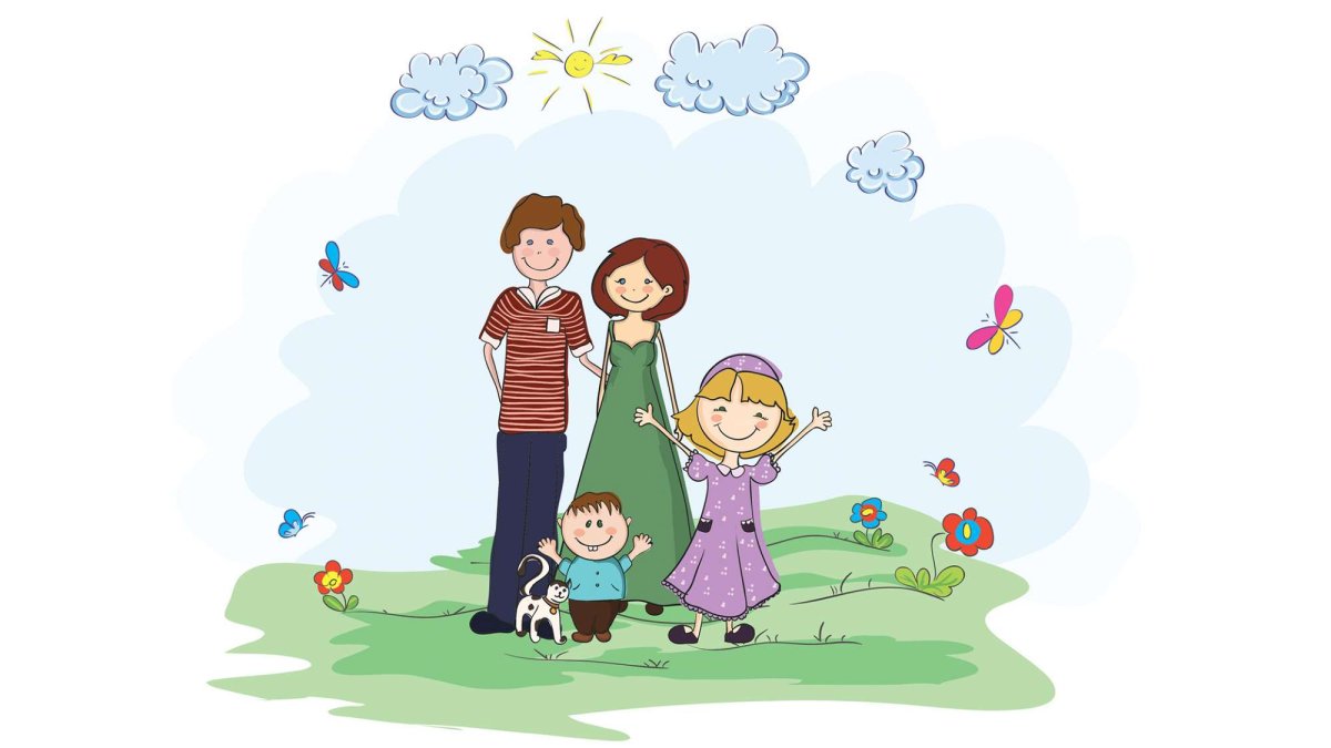 Нарисованная семья