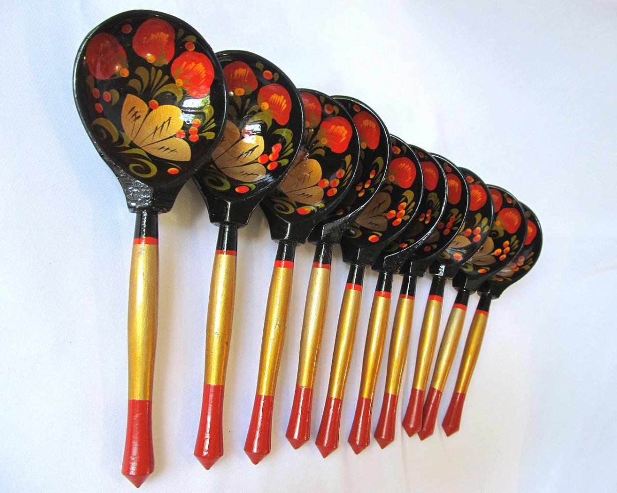 Русские народные инструменты ложки