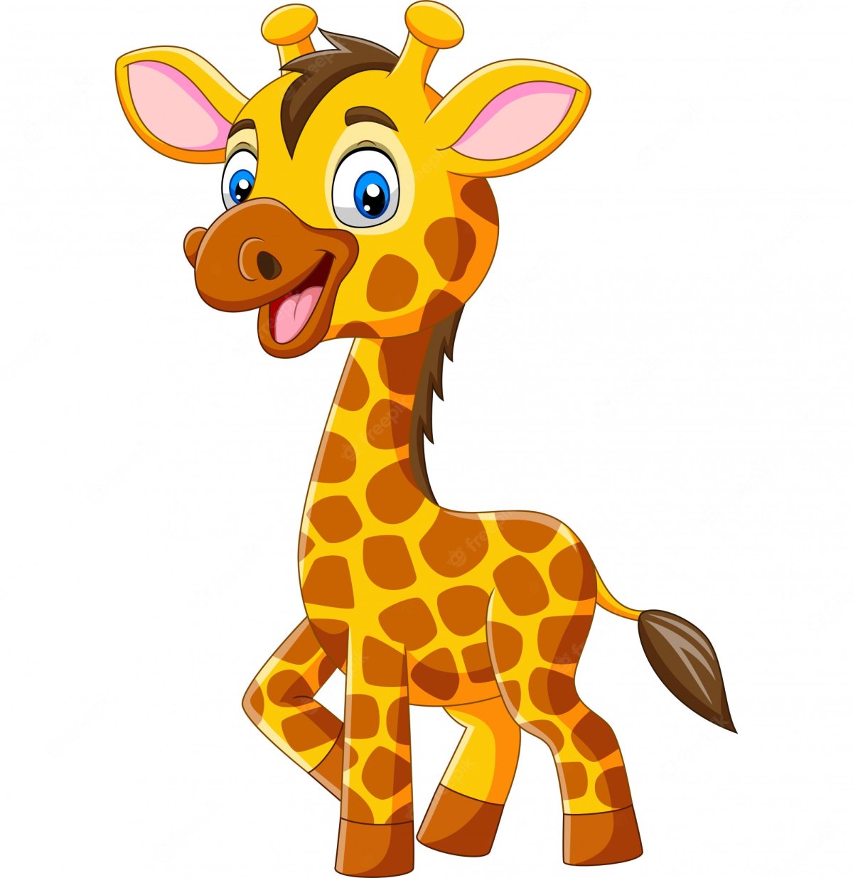 Жираф мультфильм