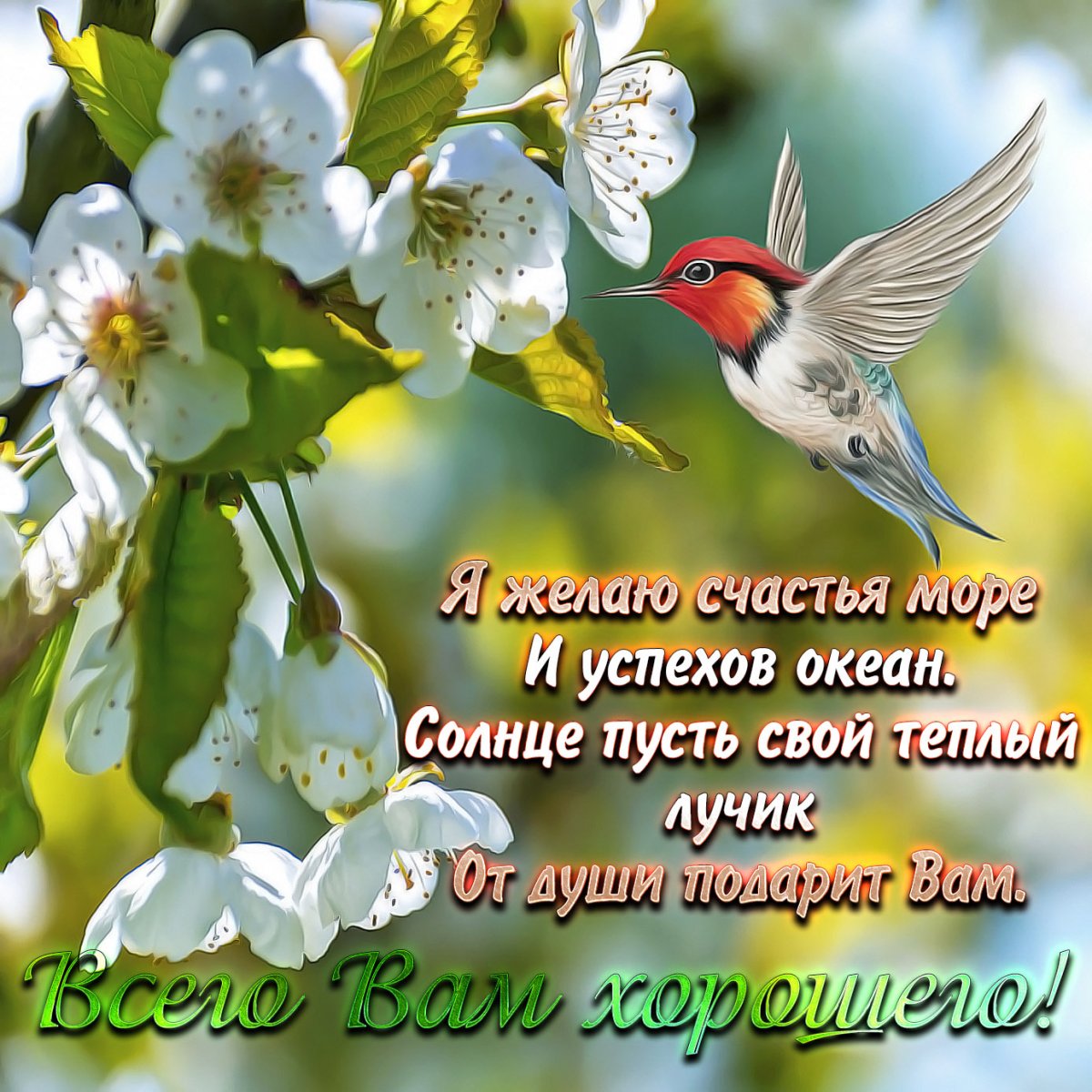 Открытки весеннего настроения