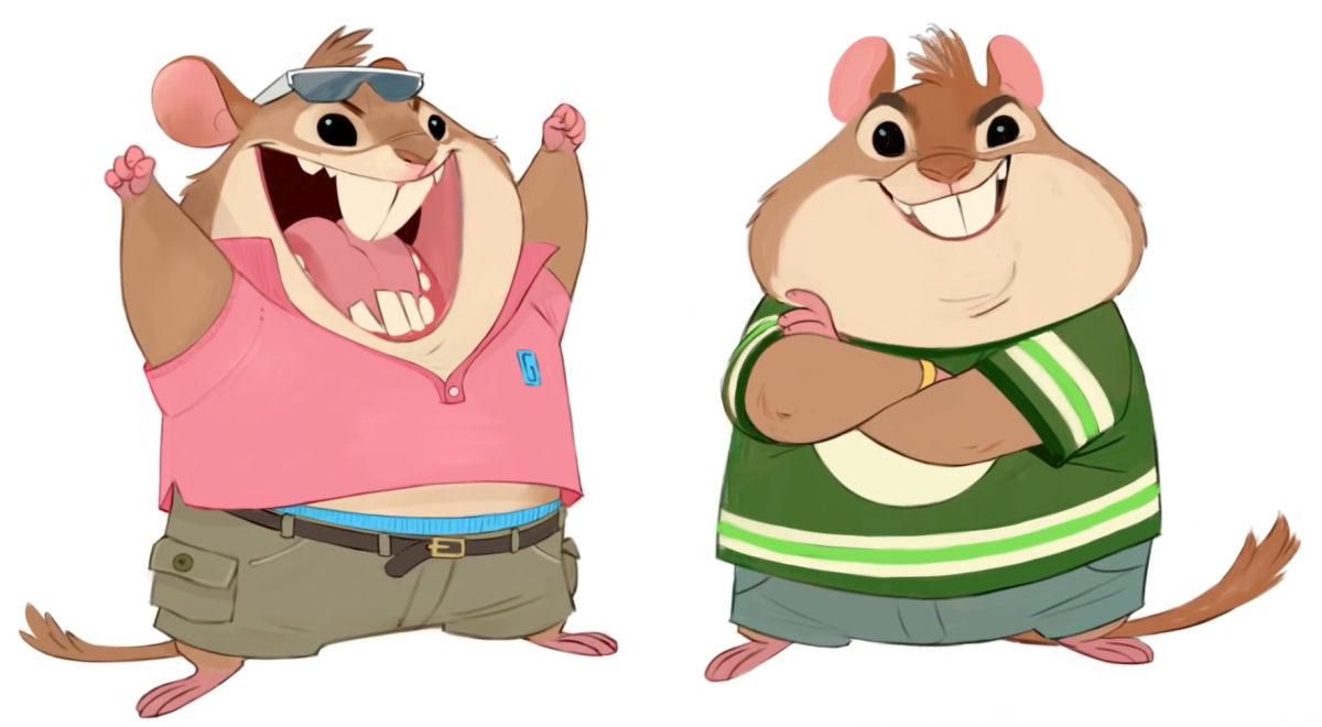 Герой мультфильма хомяк