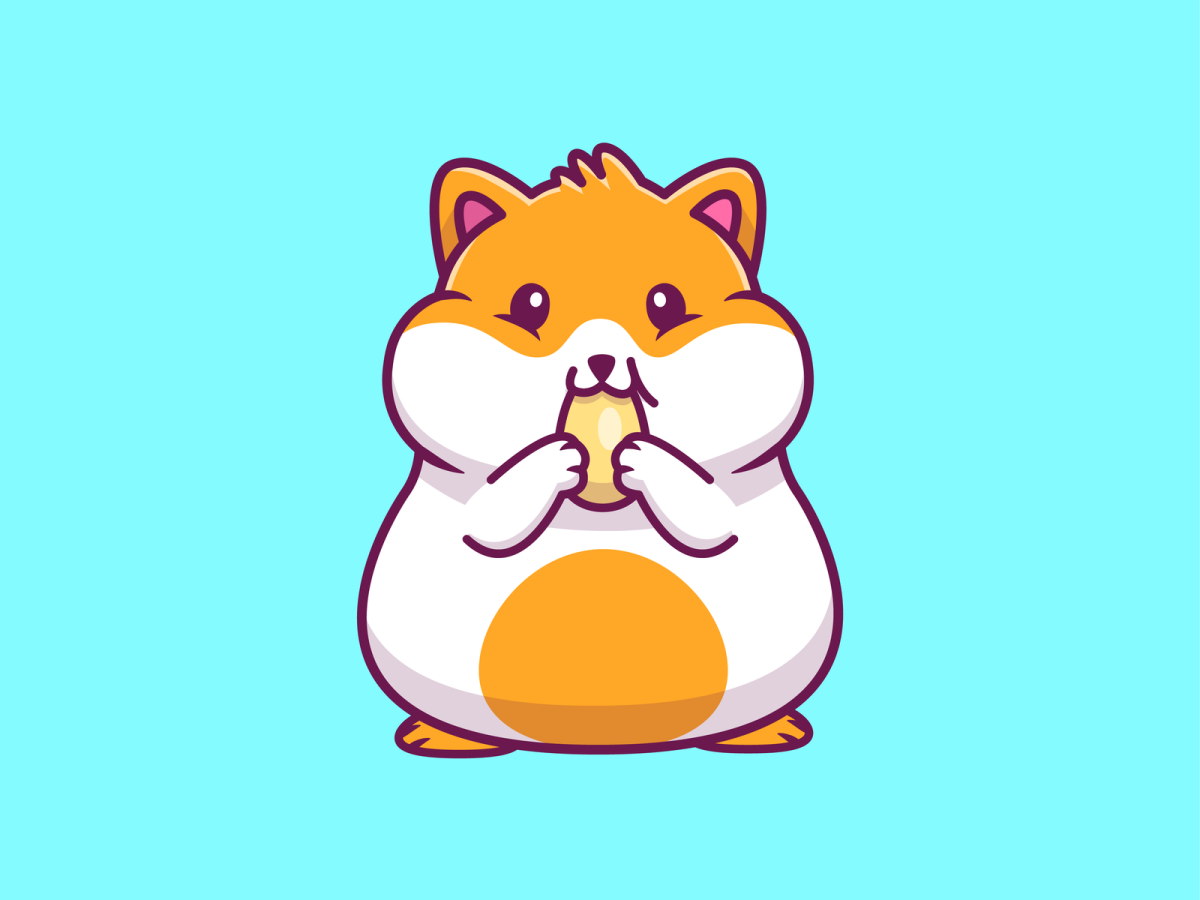 Хомяк рисунок