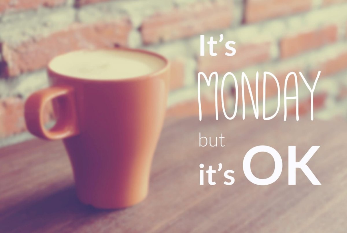 Кофе в понедельник утром