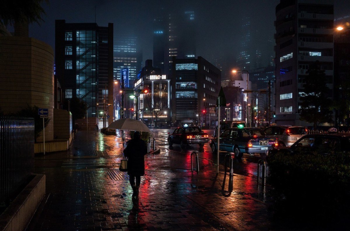 Дождливый город