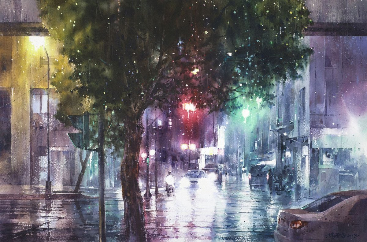 Художник Lin Ching che