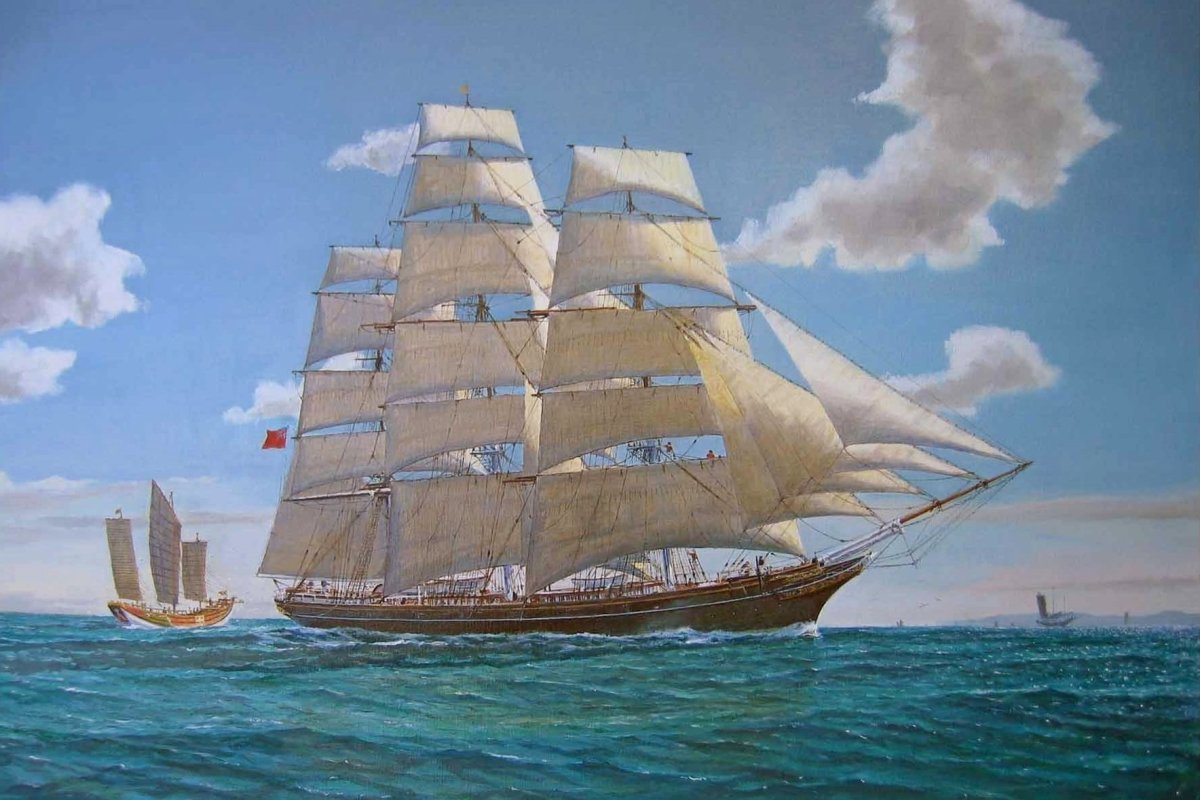 Катти Сарк художница