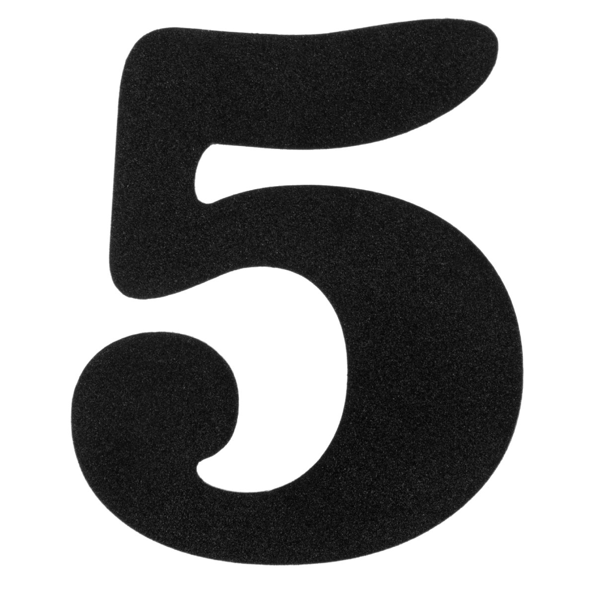 Цифра DUCKANDDOG маленькая 70х65 мм сталь цвет черный