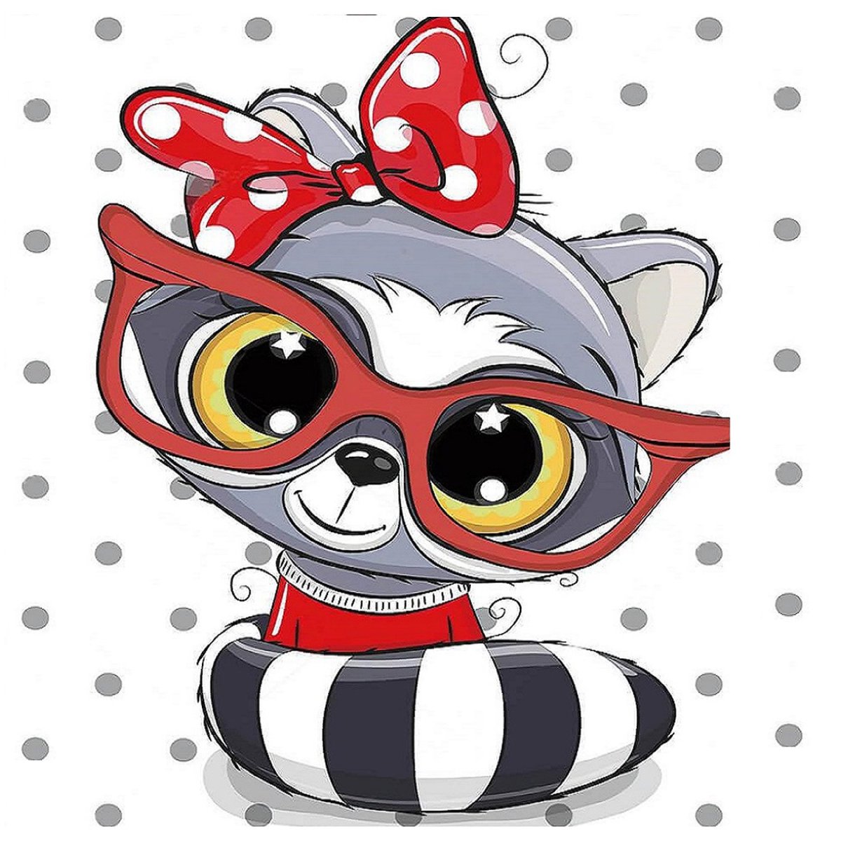 Мультяшные еноты