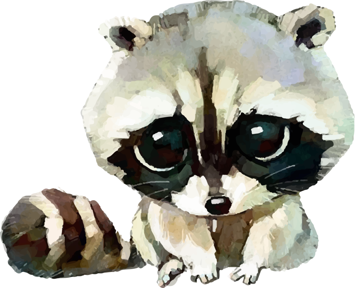 Милые еноты