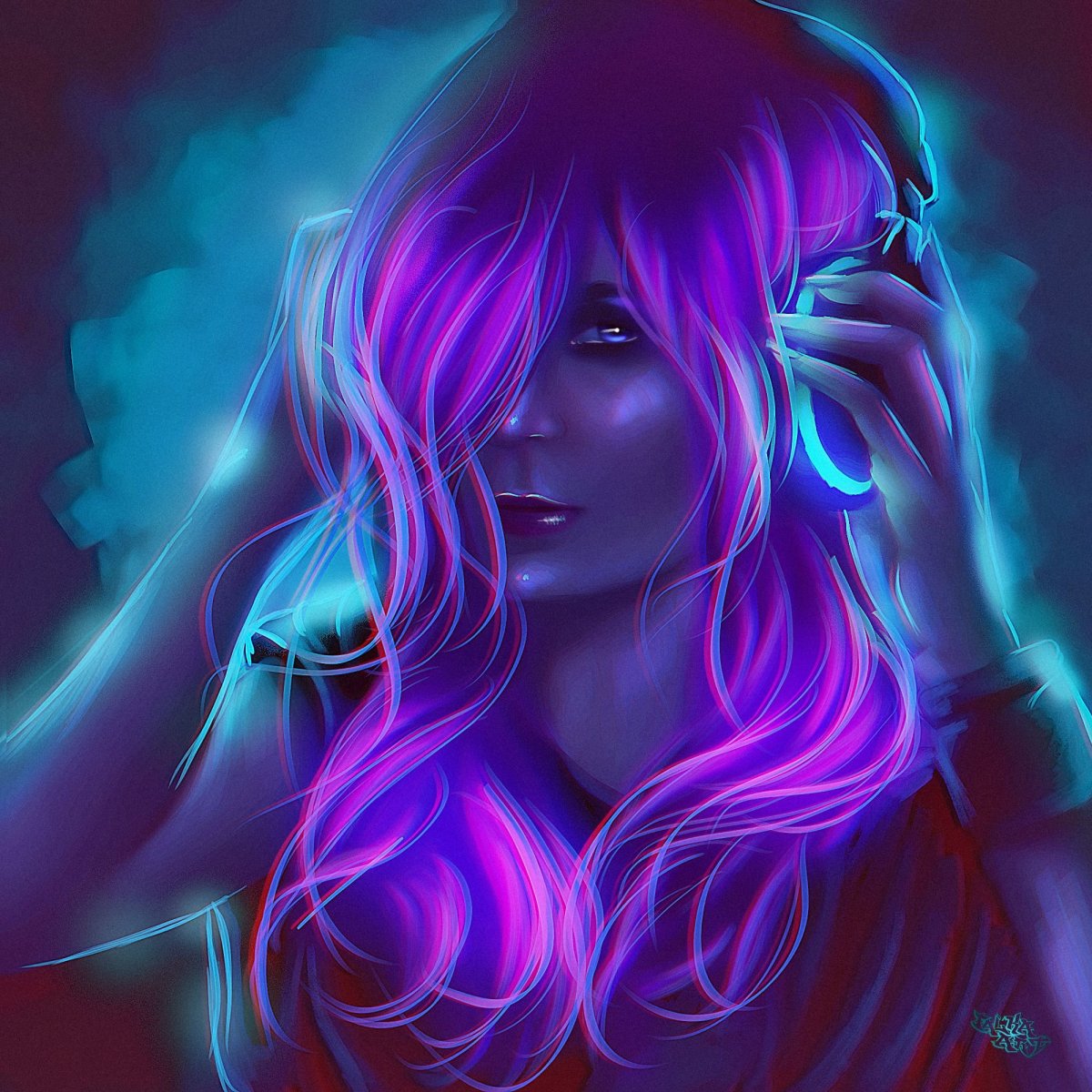 Неоновые картинки