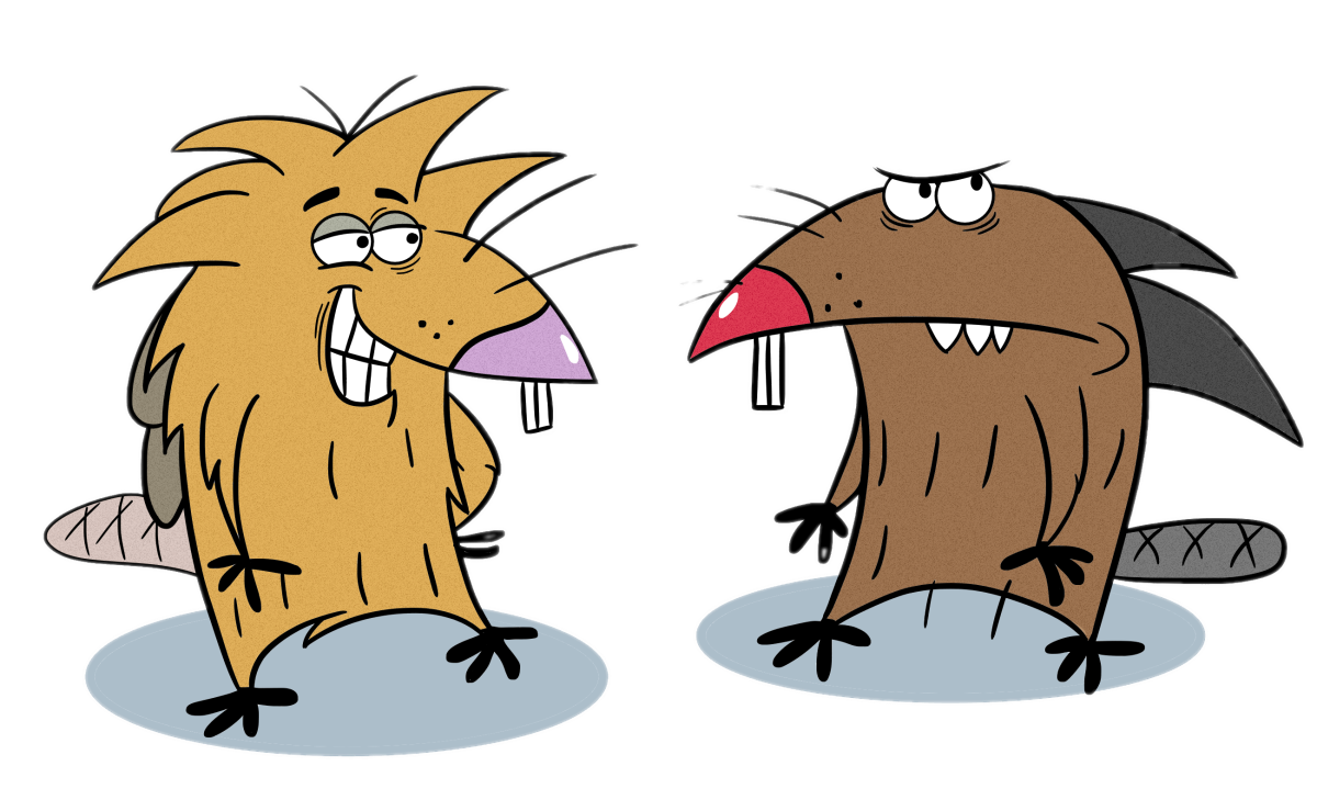 Крутые бобры злые