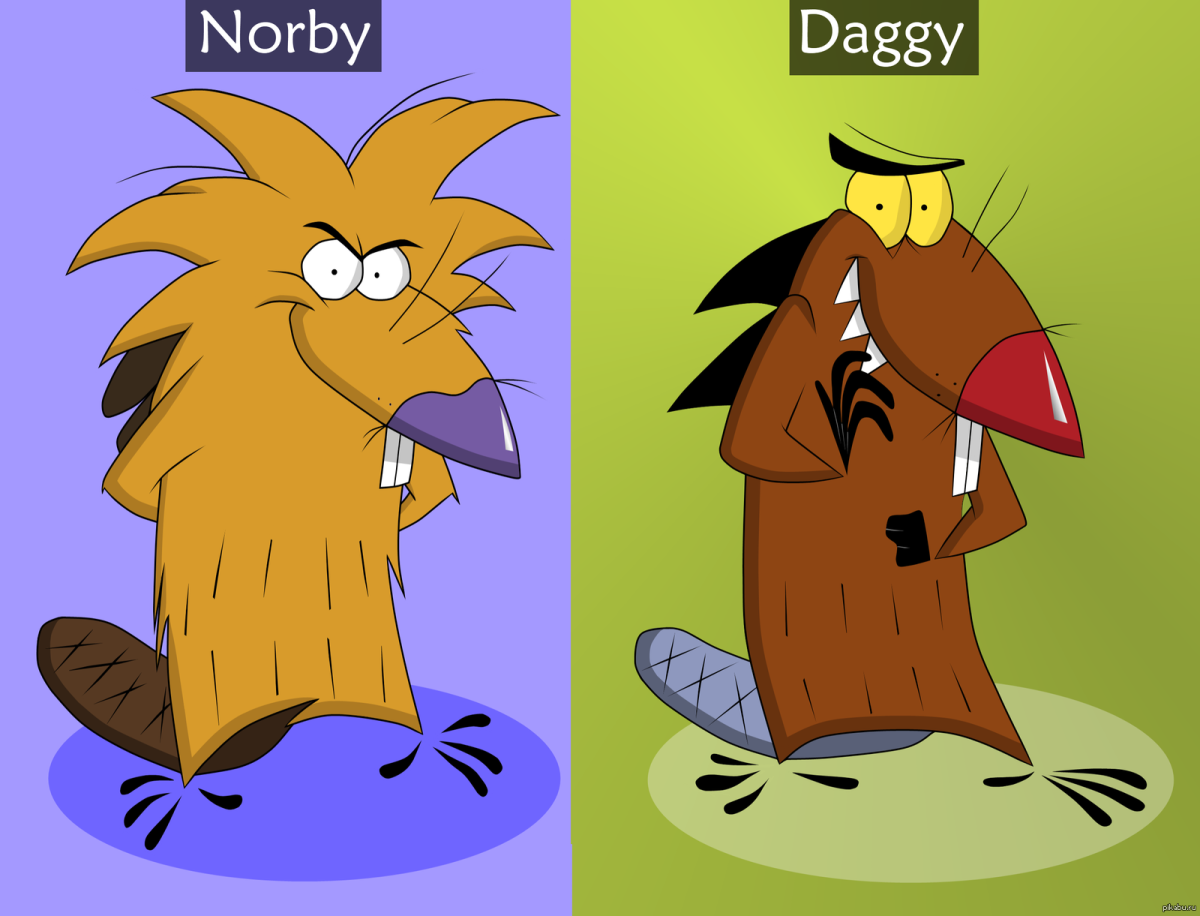 Крутые бобры Даггете и Норберте