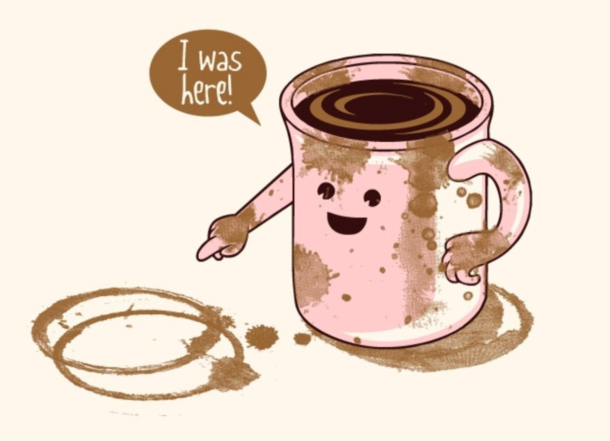 Кофе карикатура