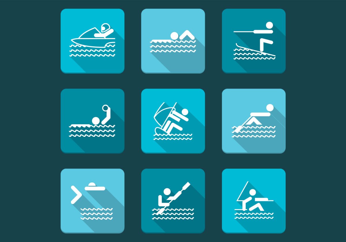 Серфер на волне