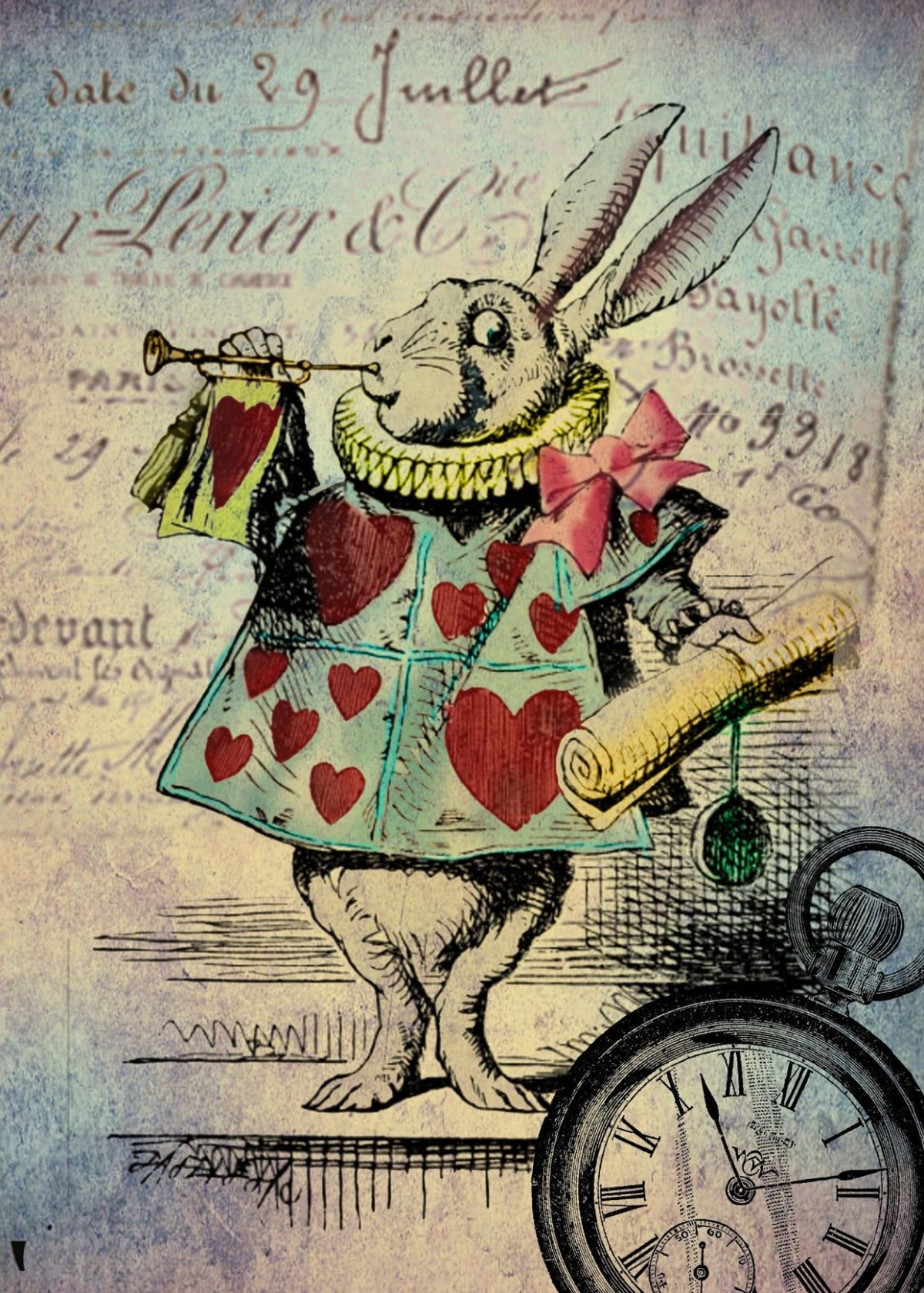 Кролик Алиса в стране чудес