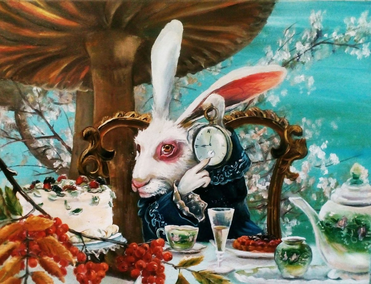 Кролик из Алисы в стране чудес Дисней