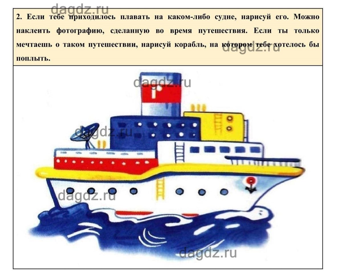 Корабль для детей дошкольного возраста