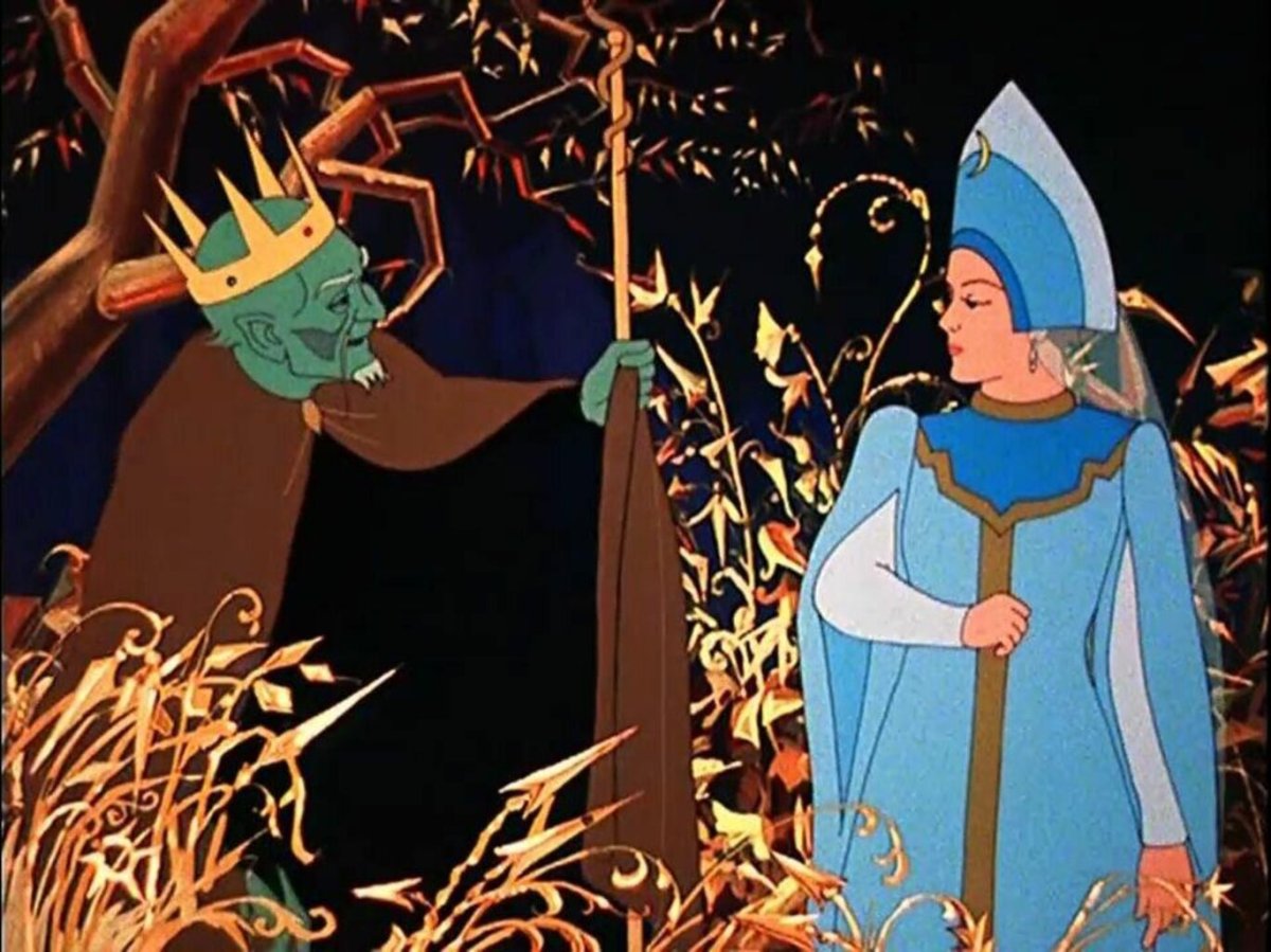 Кощей Бессмертный раскраска