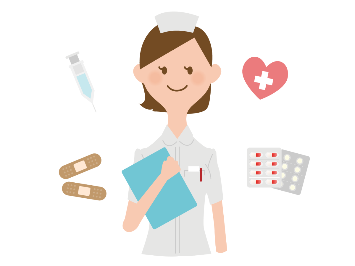 Процедурная медсестра иллюстрации