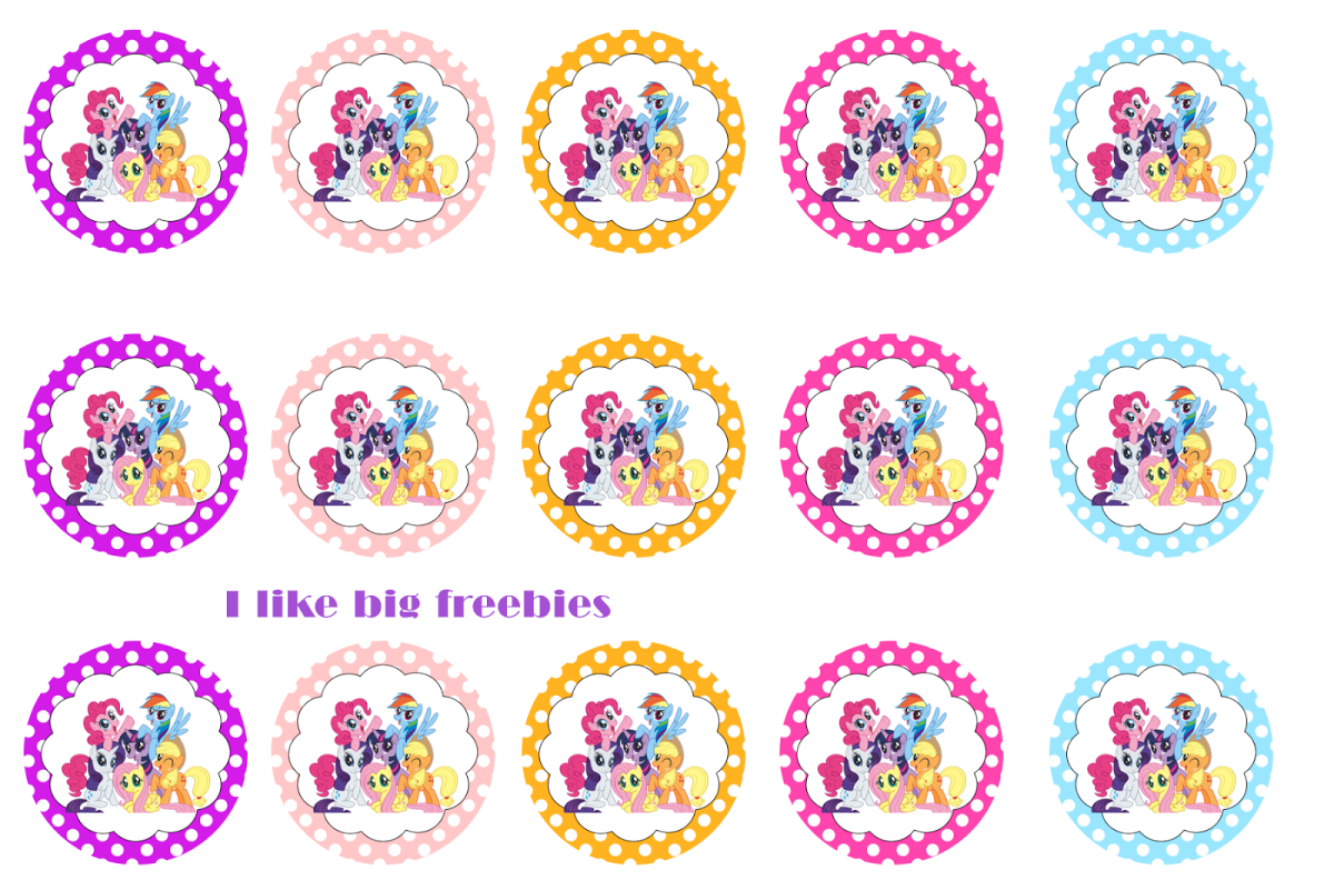 Капкейки с изображением