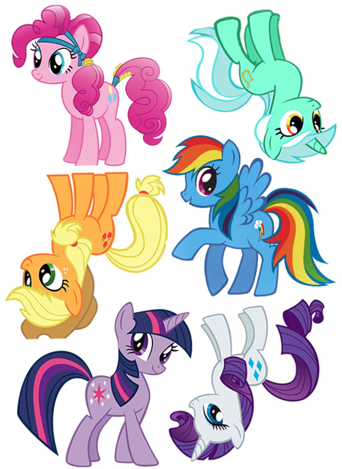 Поняшки на вафельной бумаге