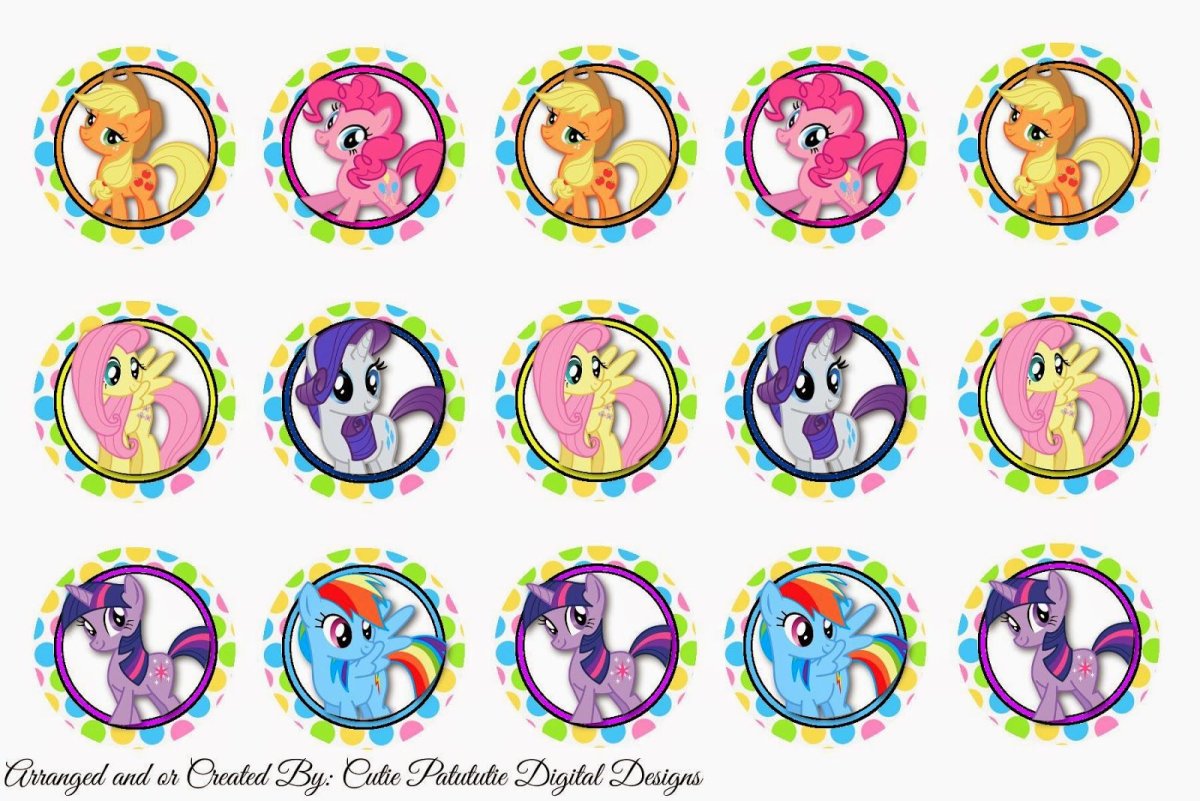 Пони для капкейков