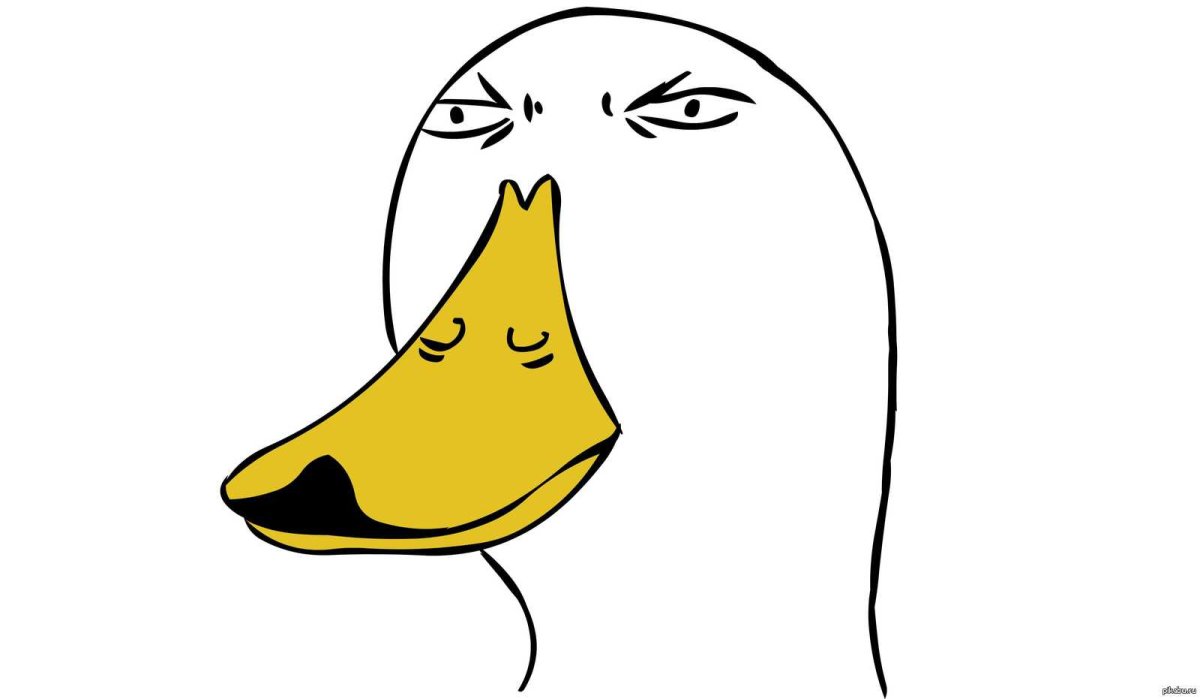 Резиновая уточка сбоку