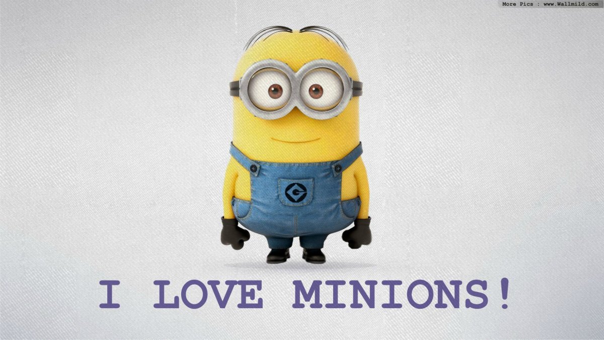 I Love миньонов