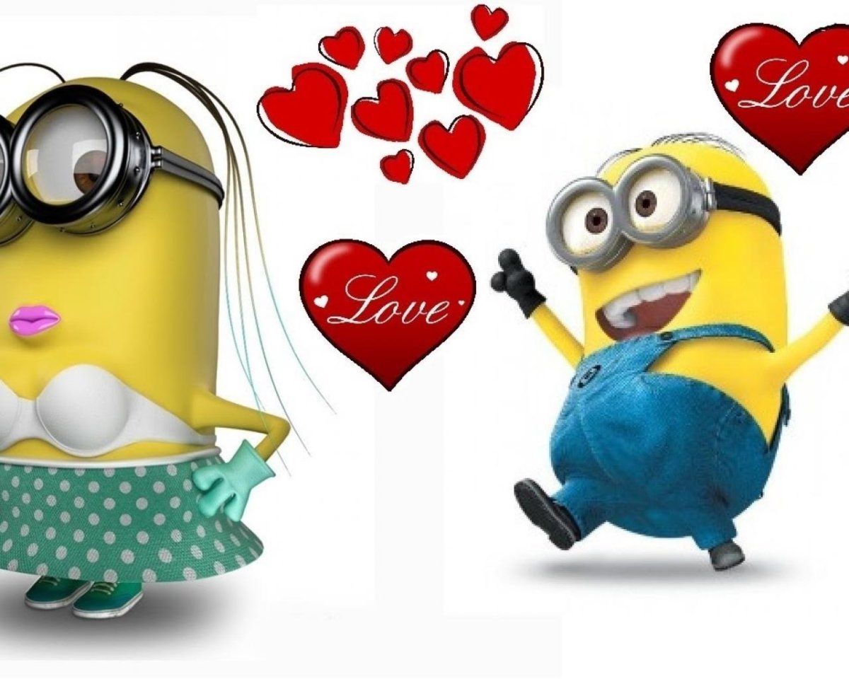 Миньоны любовь