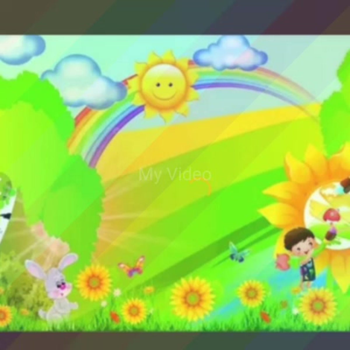 Баннер лето для детского сада