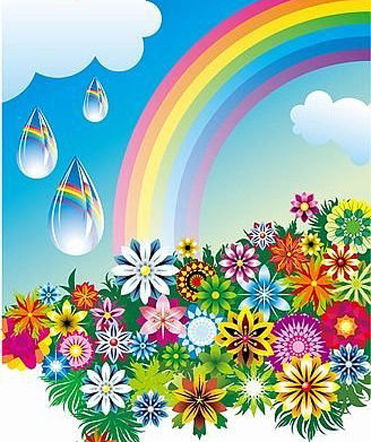 Разноцветное лето