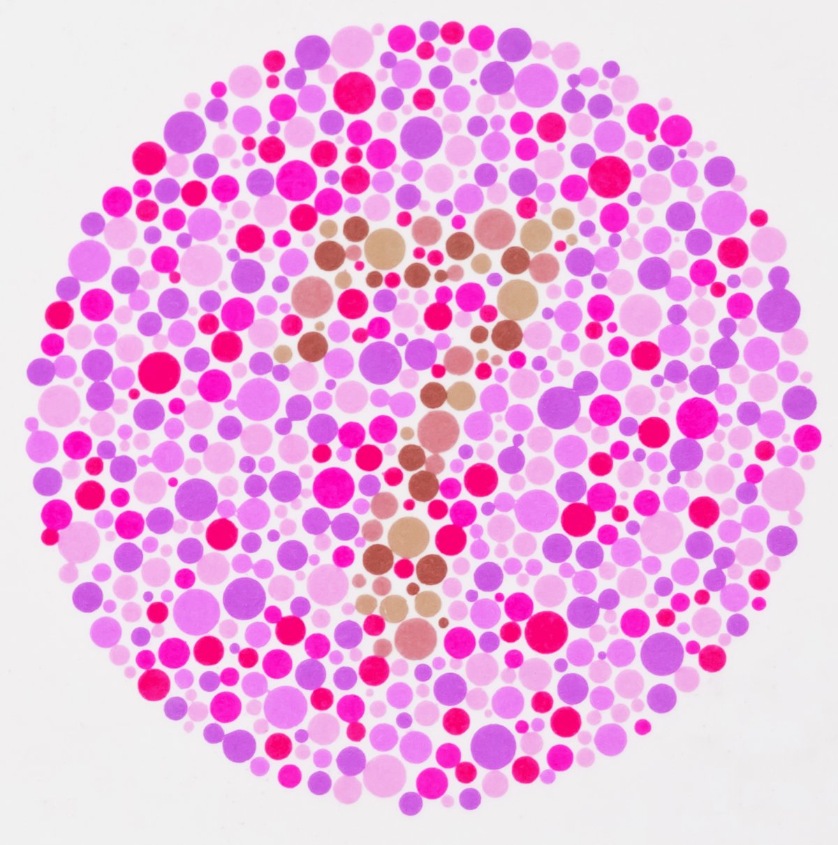 Тест Исихары на дальтонизм