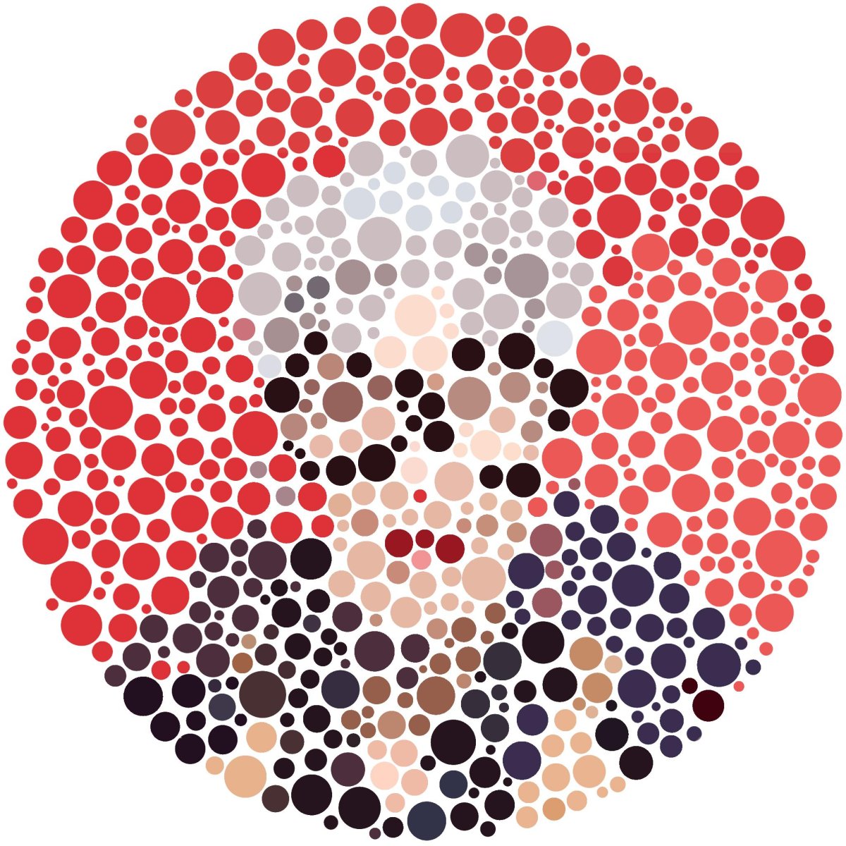 Зеленый цвет у дальтоников