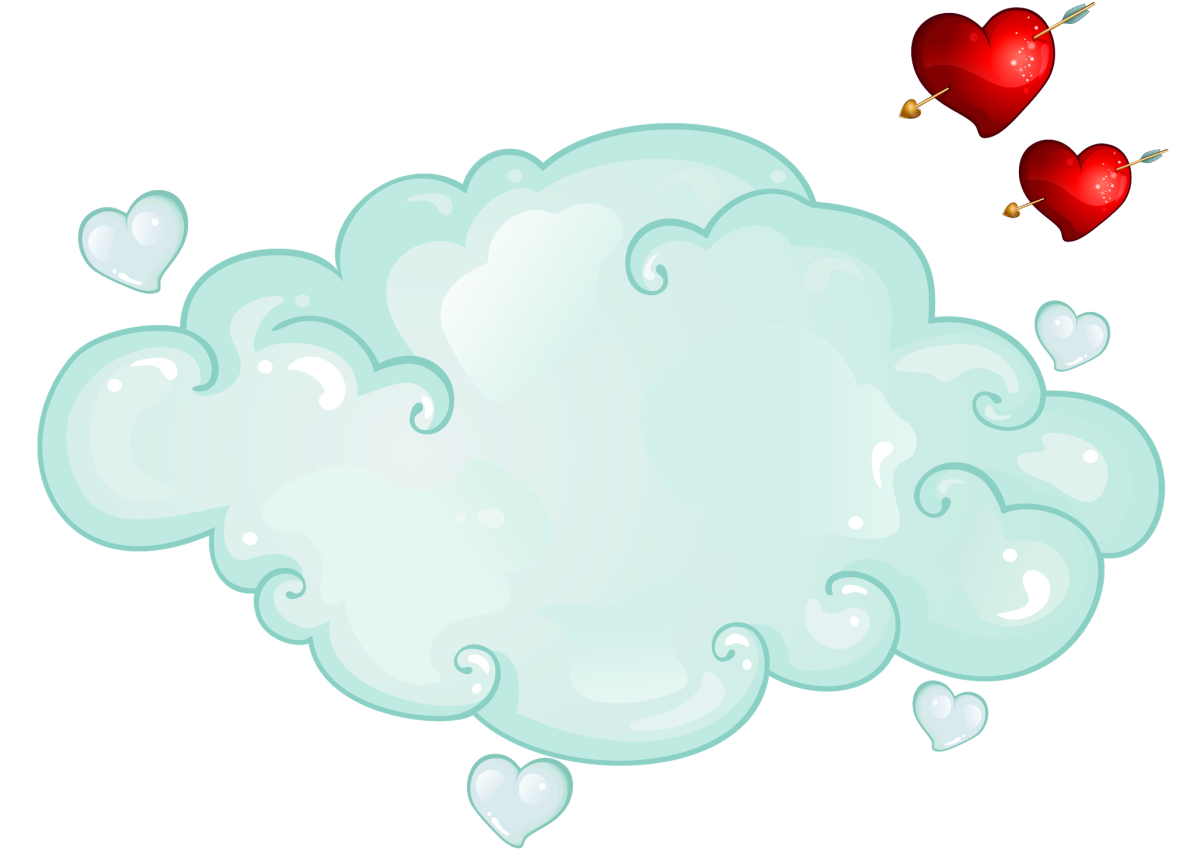 Облачко на прозрачном фоне