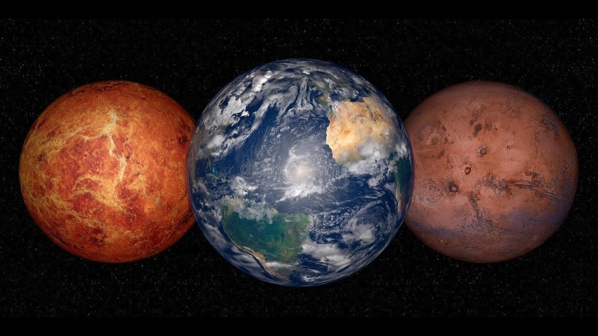 Венера и Марс планеты