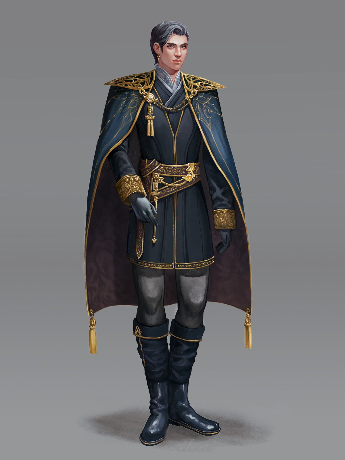 Одежда короля средневековья референс