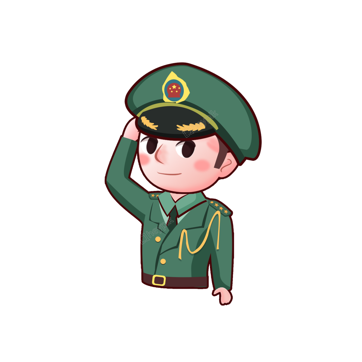 Генерал мультяшный