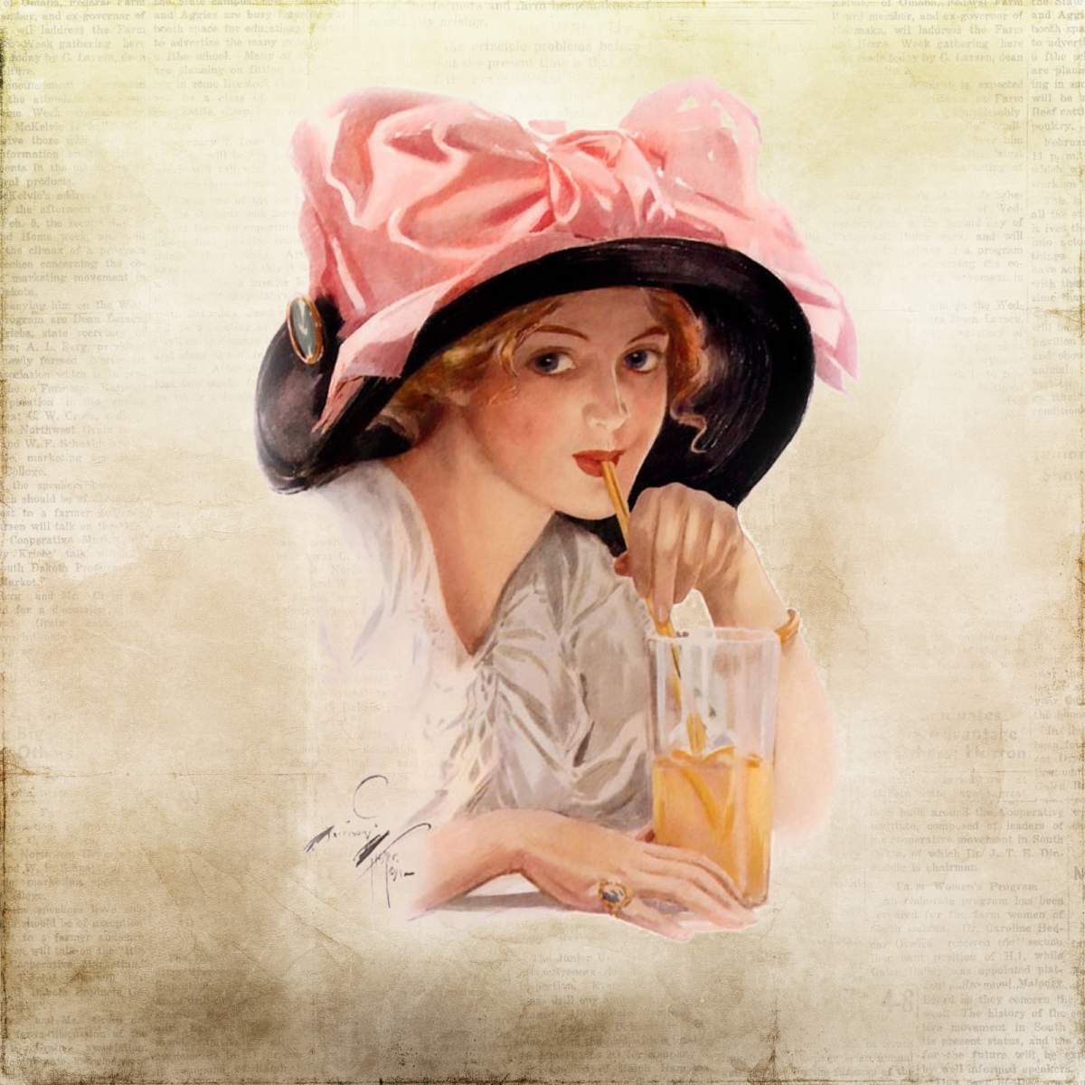 Интересные картинки для декупажа