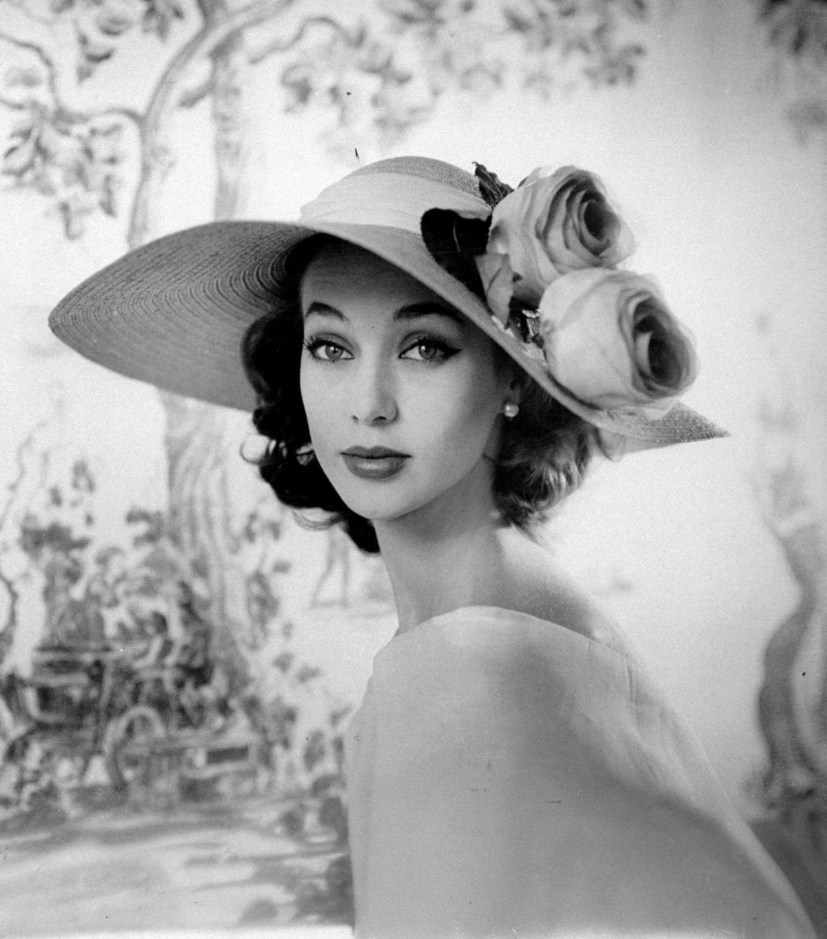 Мари-Шанталь модель Париж 50е