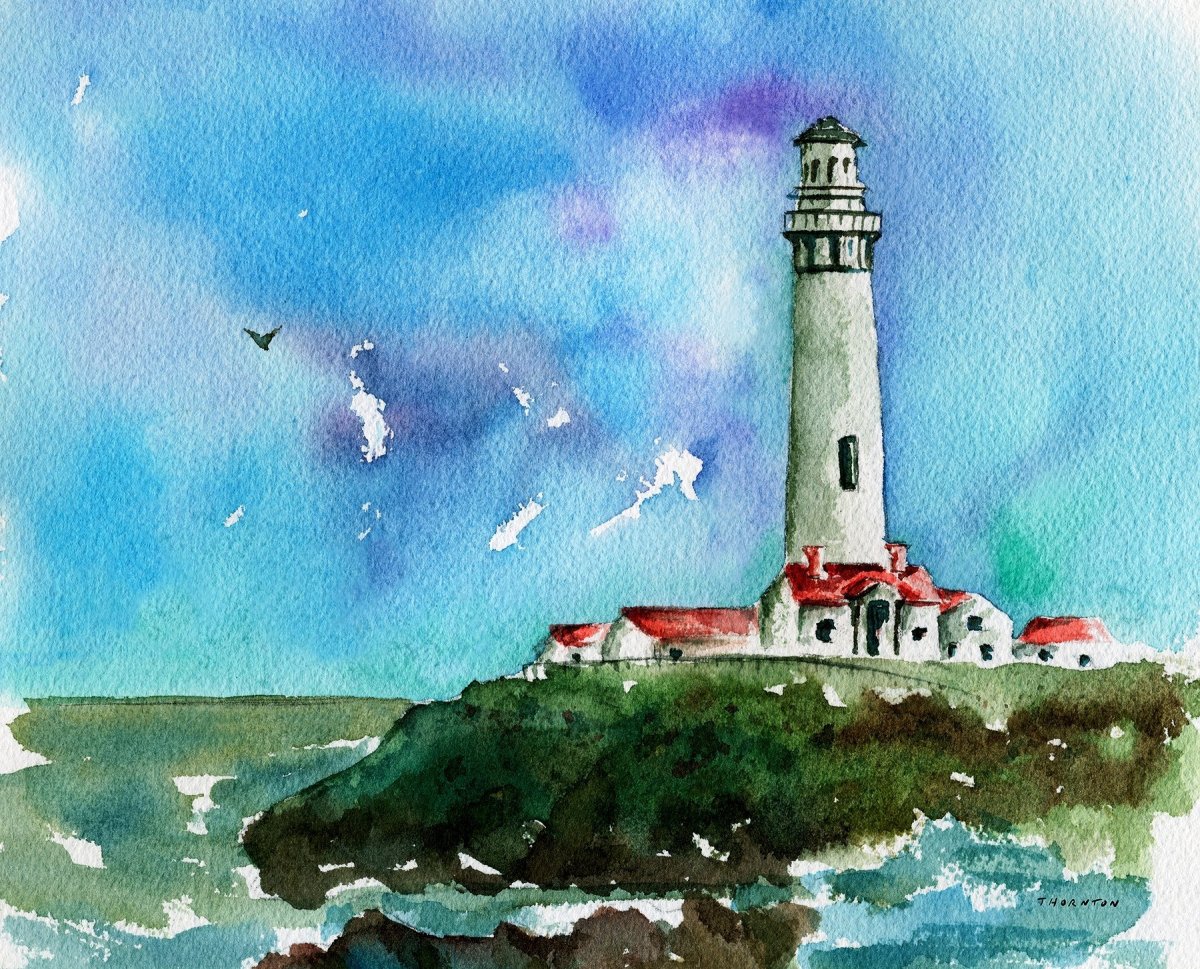 Шепелевский Маяк картина