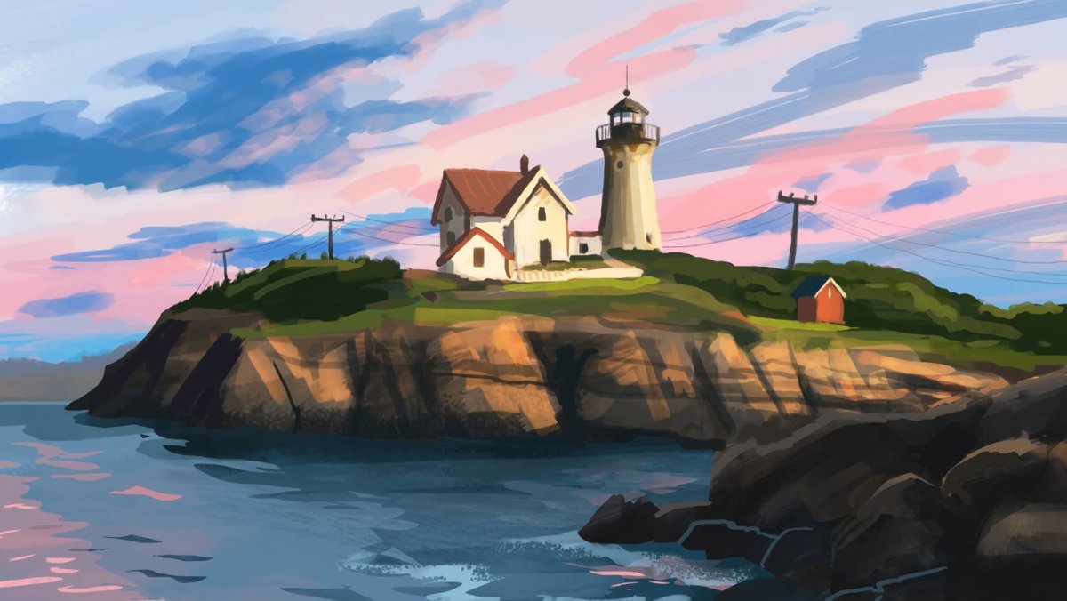 Домик смотрителя маяка