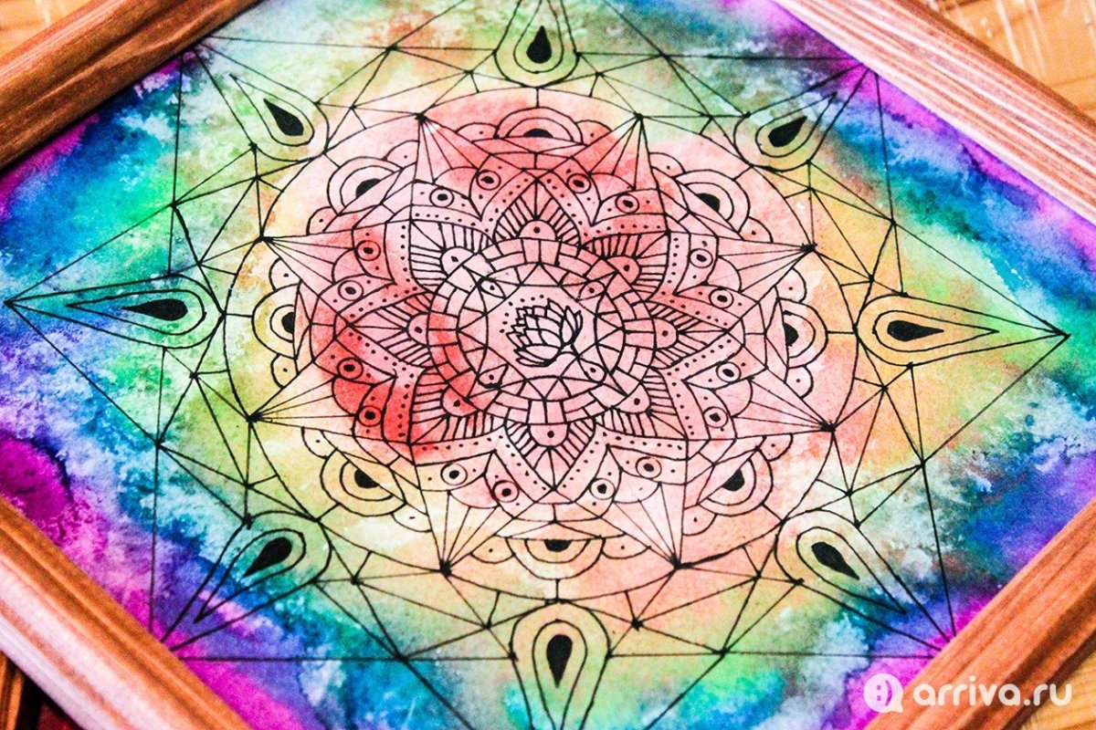 Мандала в шапшуге