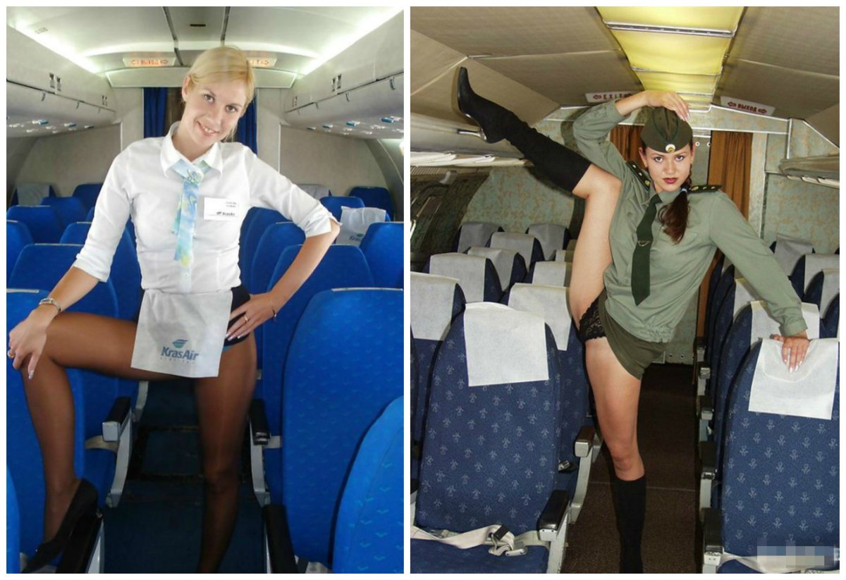 Стюардесса прикол
