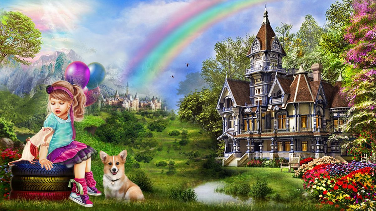 Красивые иллюстрации к сказкам