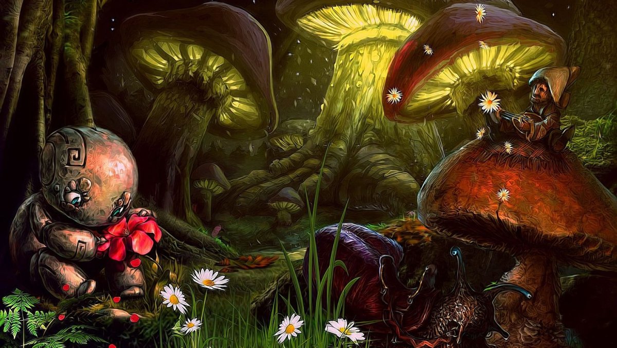 Сказочные грибы