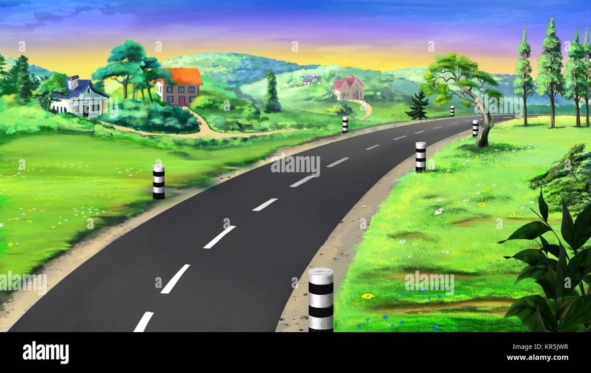 Обочина дорога для детей